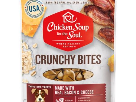 Chicken Soup For The Soul Bacon and Cheese Crunchy Bites Dog Treats Online Sale