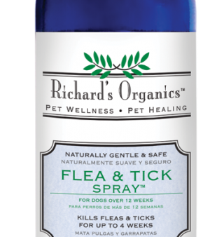 Richard s Organics Flea and Tick Spray for Dogs Online Hot Sale