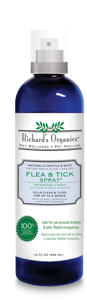 Richard s Organics Flea and Tick Spray for Dogs Online Hot Sale