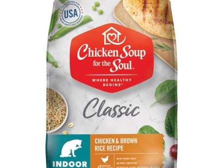 Chicken Soup For The Soul Indoor Recipe with Chicken & Brown Dry Cat Food Online