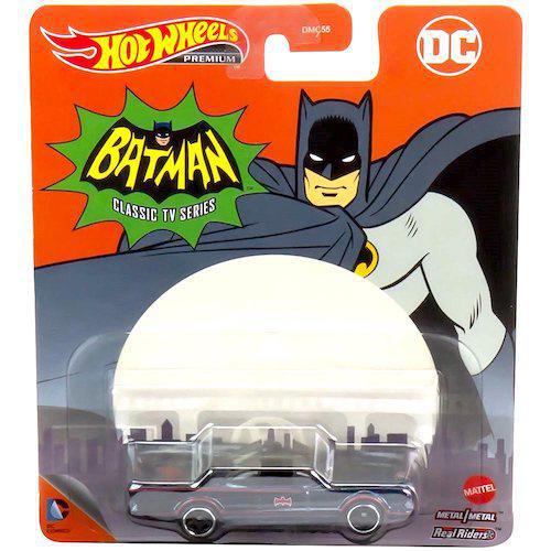 Batmobile TV Series Hot Wheels Premium Diecast Vehicle 1:64 Scale For Discount