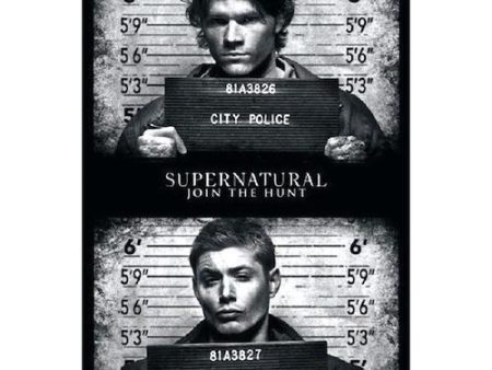 145 DISPLAY - Supernatural Mugshots Poster 24x36 PE Discount