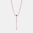 Diamond Evil Eye Hamsa Lariat Necklace Online Hot Sale