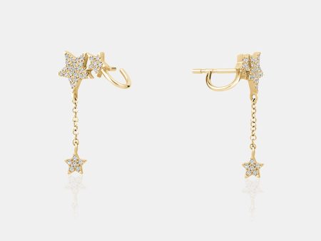 Star Dropper Earrings Online