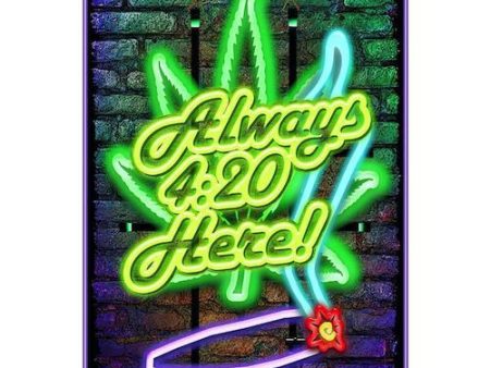 007 DISPLAY - Always 420 (Non Flocked) Blacklight Poster 24x36 PE Sale