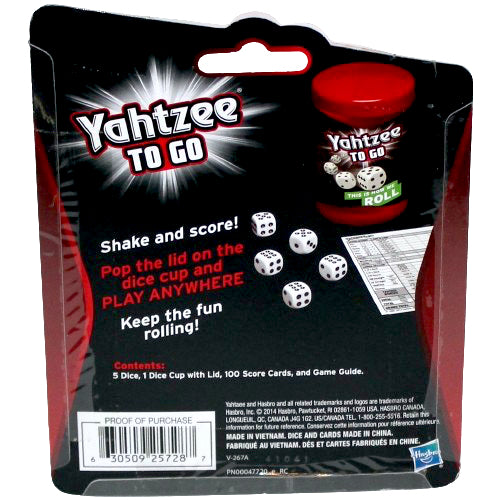 Yahtzee To Go Travel Game For Cheap