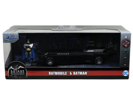 Animated Series Batmobile & Figure Jada Diecast 1 32 Online