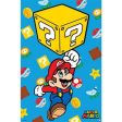 140 DISPLAY - Super Mario Block Poster 24x36 PE For Cheap