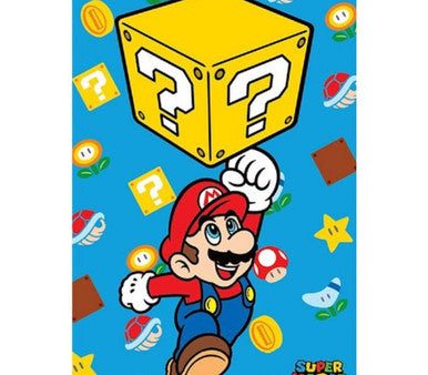 140 DISPLAY - Super Mario Block Poster 24x36 PE For Cheap