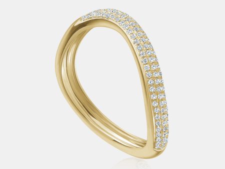 Diamond Wave Ring Online Sale