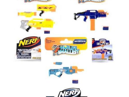 World’s Smallest Nerf Elite 2.0 Blasters (1 Random) Supply