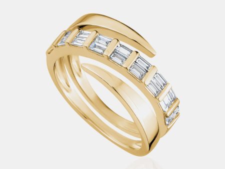 Diamond Baguette Claw Ring Sale