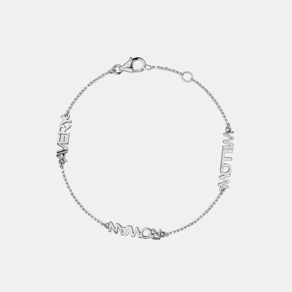 Personalized 3 Name Bracelet Online