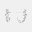 Graduated Diamond Bezel Set Studs Hot on Sale