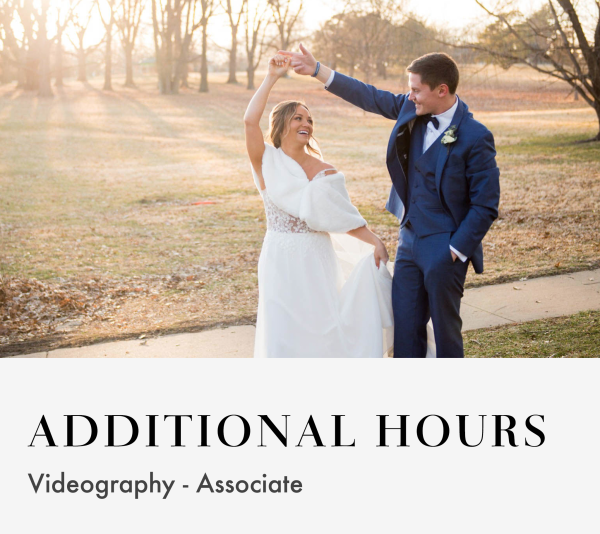 Additional Hours - Videography For Discount