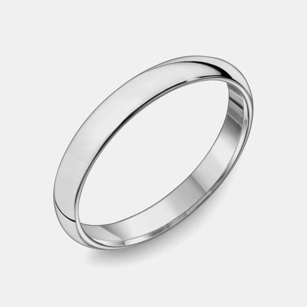 10K Classic Rounded Wedding Band Online Sale