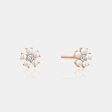 Diamond Pearl Flower Studs Online Sale