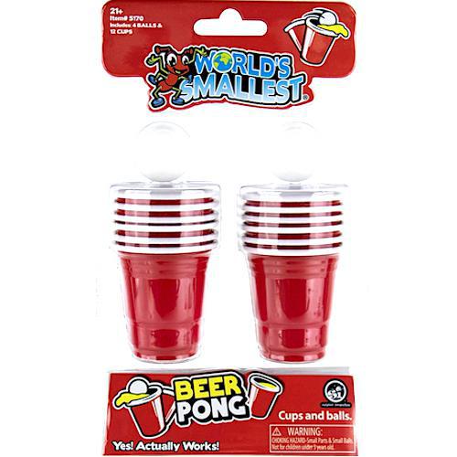 World’s Smallest Beer Pong Fashion