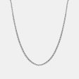 0.03ct Half Way Diamond Tennis Necklace Hot on Sale