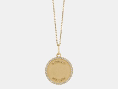 Personalized Diamond Medallion Online Sale