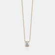 Diamond Bezel Set Emerald Necklace Online Hot Sale