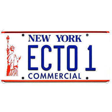 Ghostbusters Ectomobile ECTO 1 Metal Stamped Replica License Plate Online Hot Sale