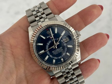 Rolex Sky-Dweller Jubilee with Blue Dial 326934 For Discount