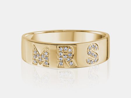 Diamond Mrs. Ring For Cheap