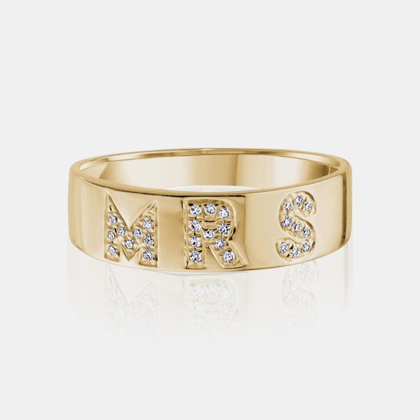 Diamond Mrs. Ring For Cheap