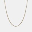 0.03ct Half Way Diamond Tennis Necklace Hot on Sale