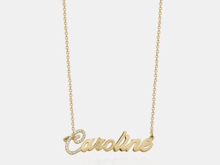 Diamond Accent Name Necklace Online Hot Sale