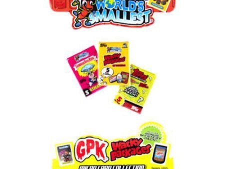 World’s Smallest GPK and Wacky Packages Micro Card Collection Discount