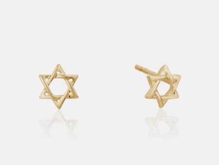 Star Of David Studs Hot on Sale