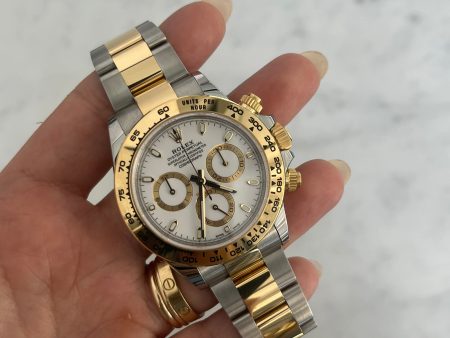 Rolex Daytona Two Tone White Face 116503 Cheap