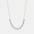 Multiple Diamond Baguette Necklace Hot on Sale