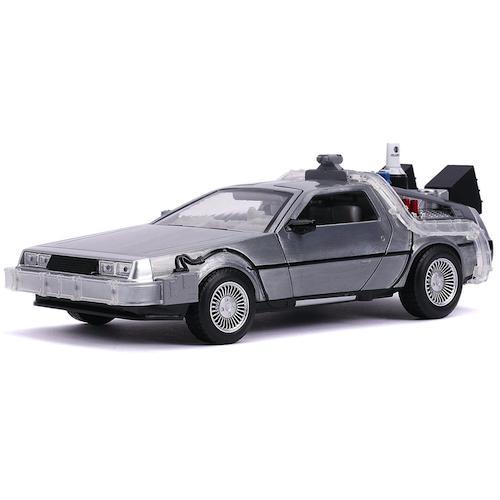 Delorean Hover Mode Back To The Future II Diecast Vehicle with Lights 1:24 Scale Cheap