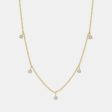 Diamond Station Necklace Cheap