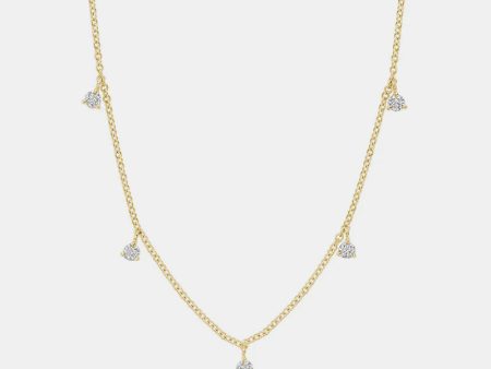 Diamond Station Necklace Cheap