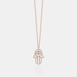 Diamond Hamsa Necklace Supply