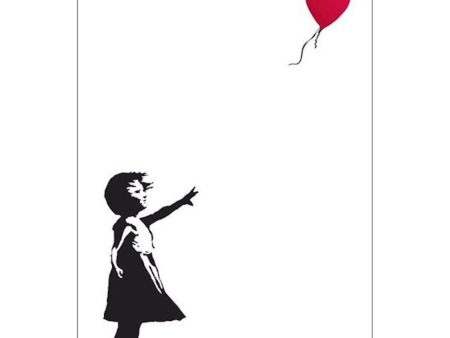 013 DISPLAY -Bansky Balloon Girl Poster 24x36 PE Hot on Sale