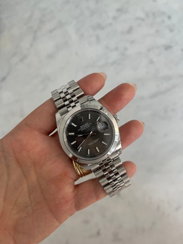 Rolex Datejust with Rhodium Dial 41MM 126300 Online now