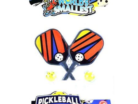 World’s Smallest Pickleball 3  (Colors may Vary) Discount