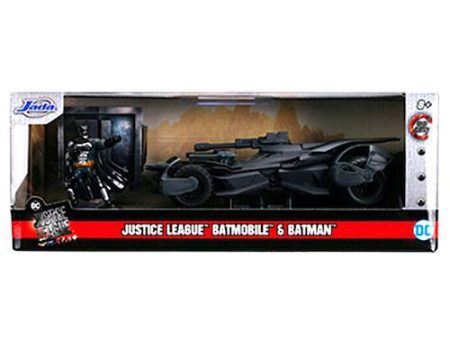 Justice League Batmobile & Batman Figure Jada Diecast 1 32 Cheap