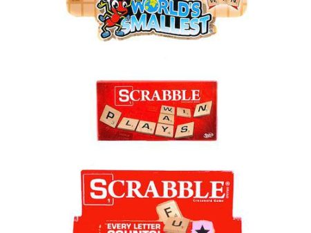 World’s Smallest Scrabble Game 3  Hot on Sale