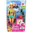 Barbie Marine Biologist Doll Blonde & Mobile Lab Playset 11  Online now