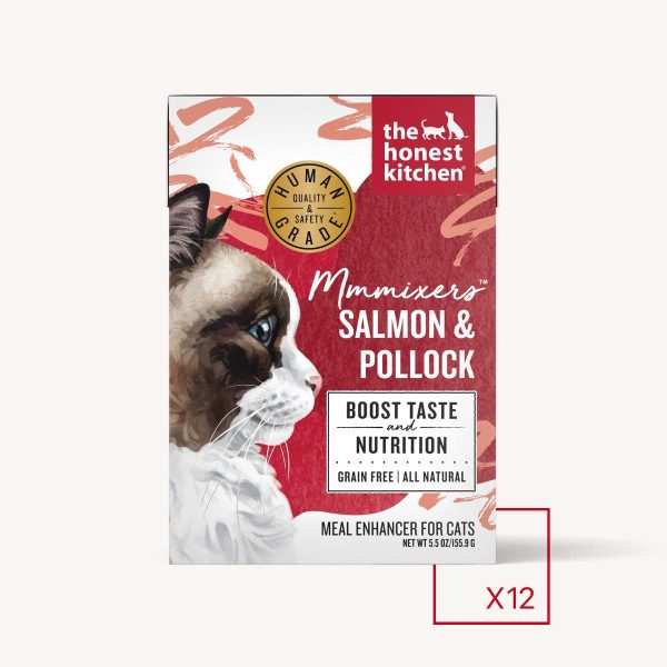 The Honest Kitchen Mmmixers Salmon & Pollock Topper for Cats Online