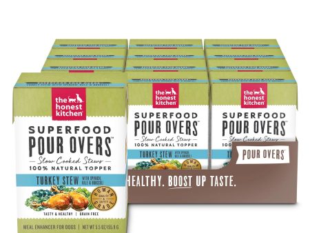 The Honest Kitchen Super Food Pour Overs Turkey Online