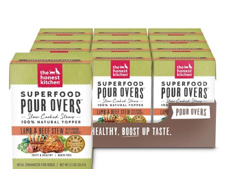 The Honest Kitchen Super Food Pour Overs Beef & Lamb For Discount