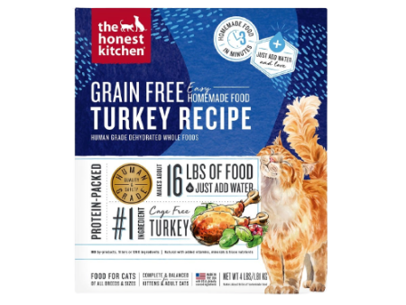 The Honest Kitchen Grain Free Turkey Recipe Dehydrated Cat Food For Discount