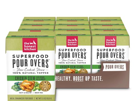 The Honest Kitchen Super Food Pour Overs Chicken Online now